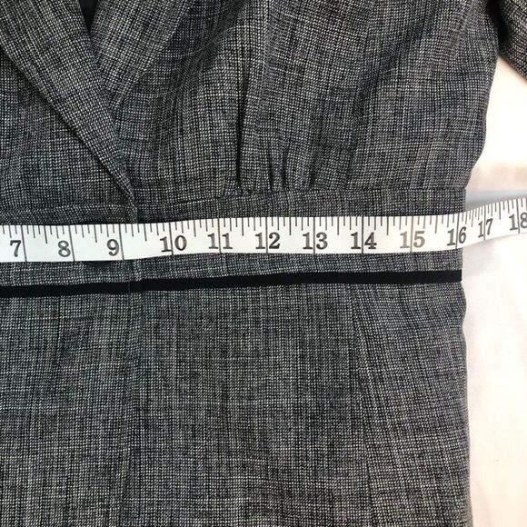 9&Co Gray Blazer Suit Jacket Size 2 Women's - Picture 7 of 11